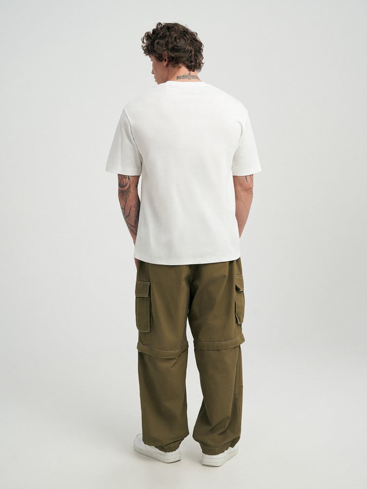 Футболка с принтом ангелов