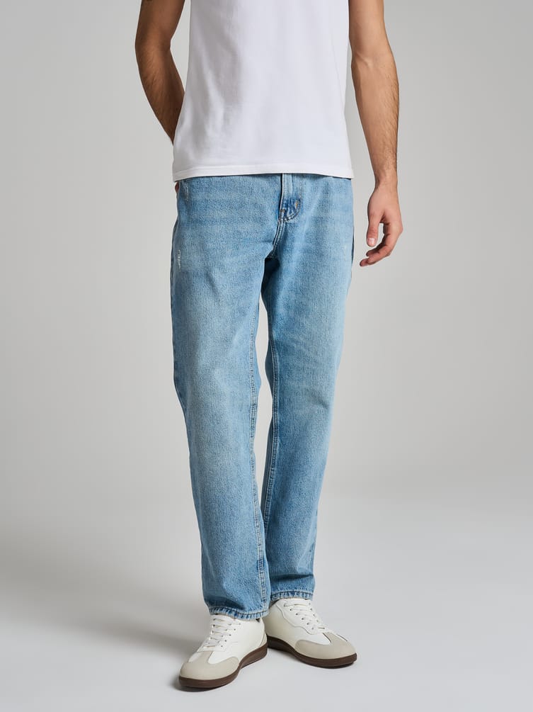 Джинсы прямые классические