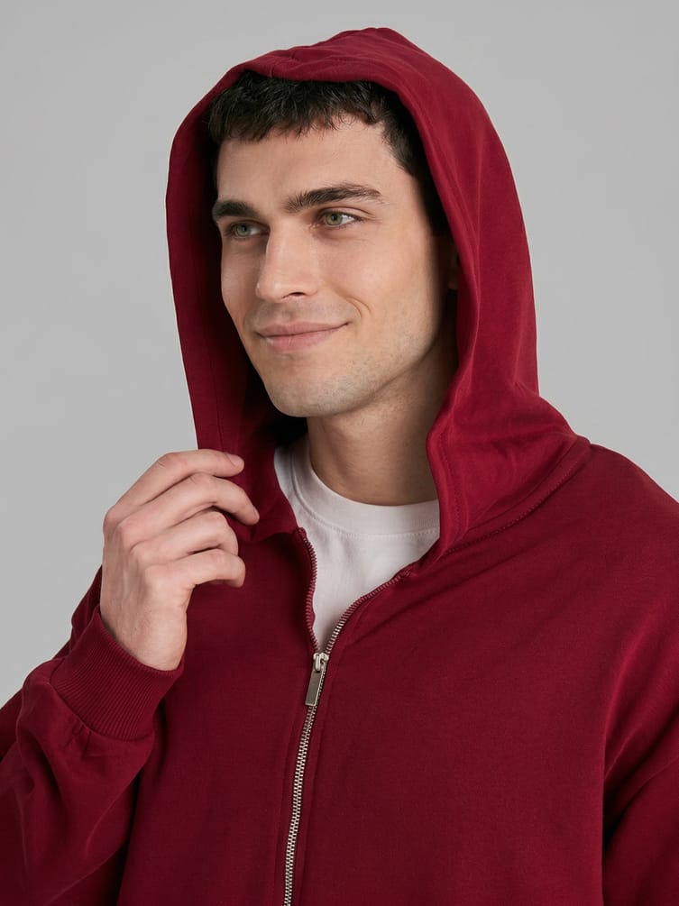 Толстовка с капюшоном без начеса