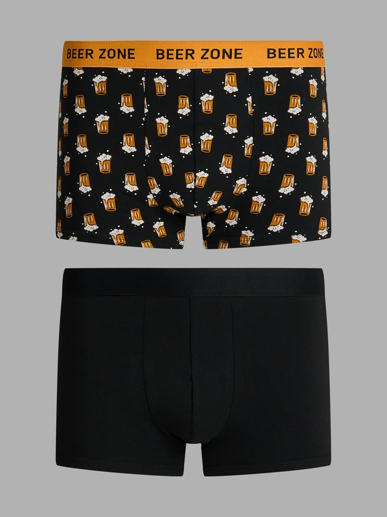 Трусы-боксеры - 2 шт. с принтом