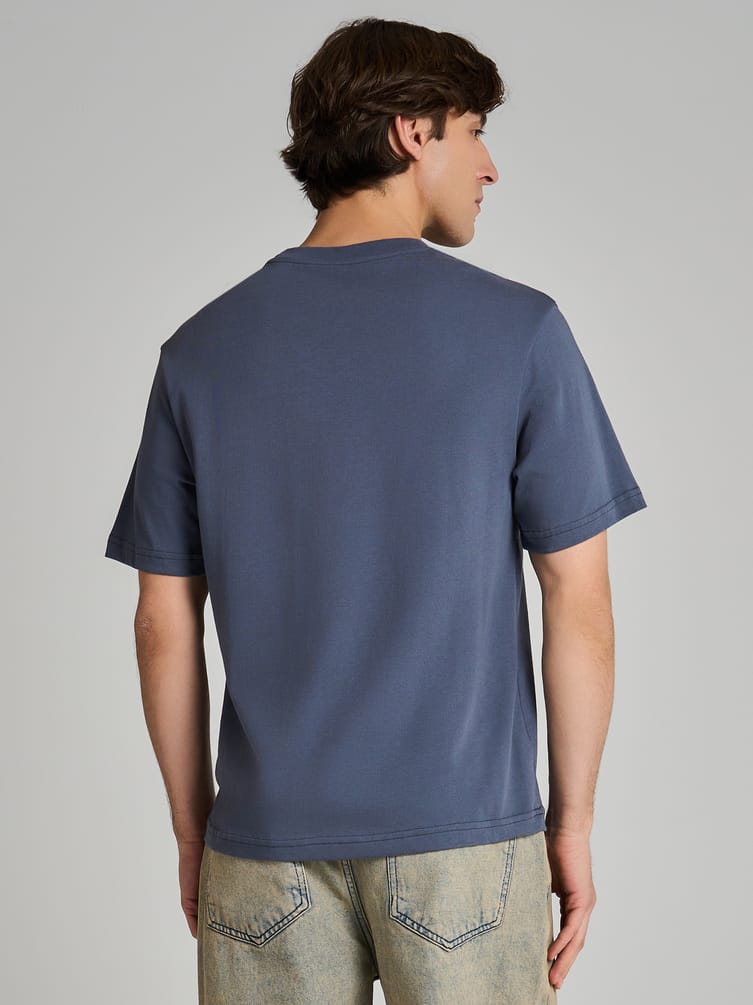 Футболка из хлопка с надписью