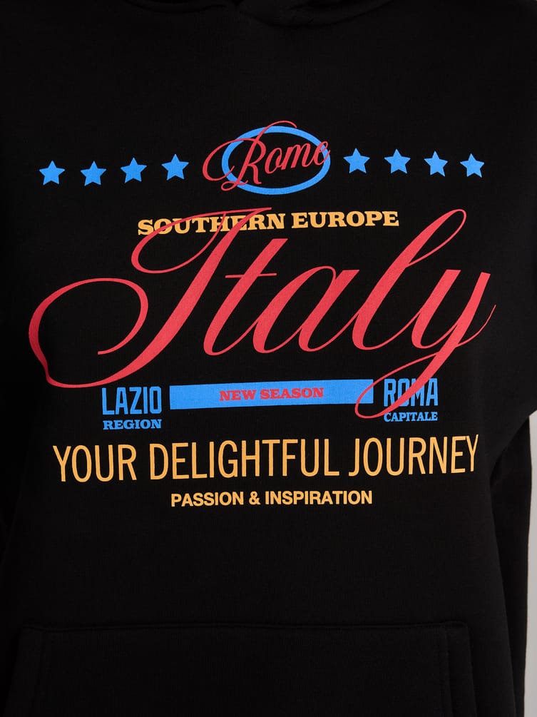 Худи с надписью Italy