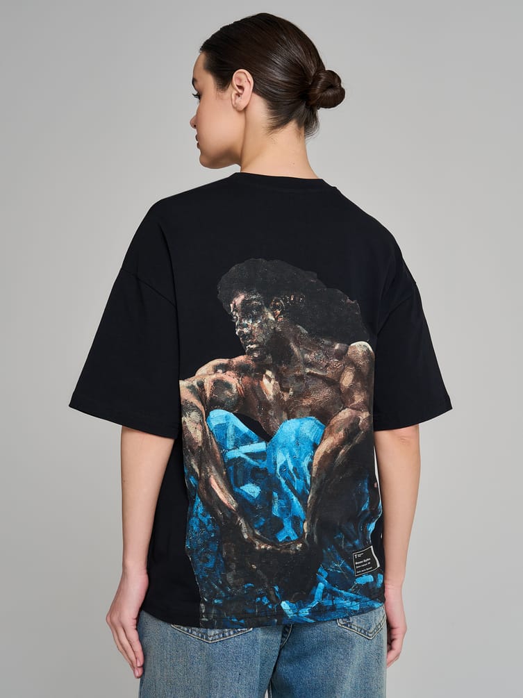 Футболка с принтом картин Третьяковской галереи