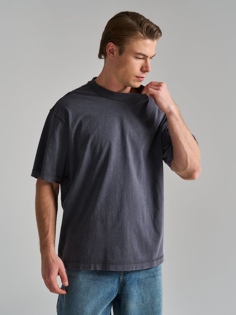 Футболка с вареным эффектом