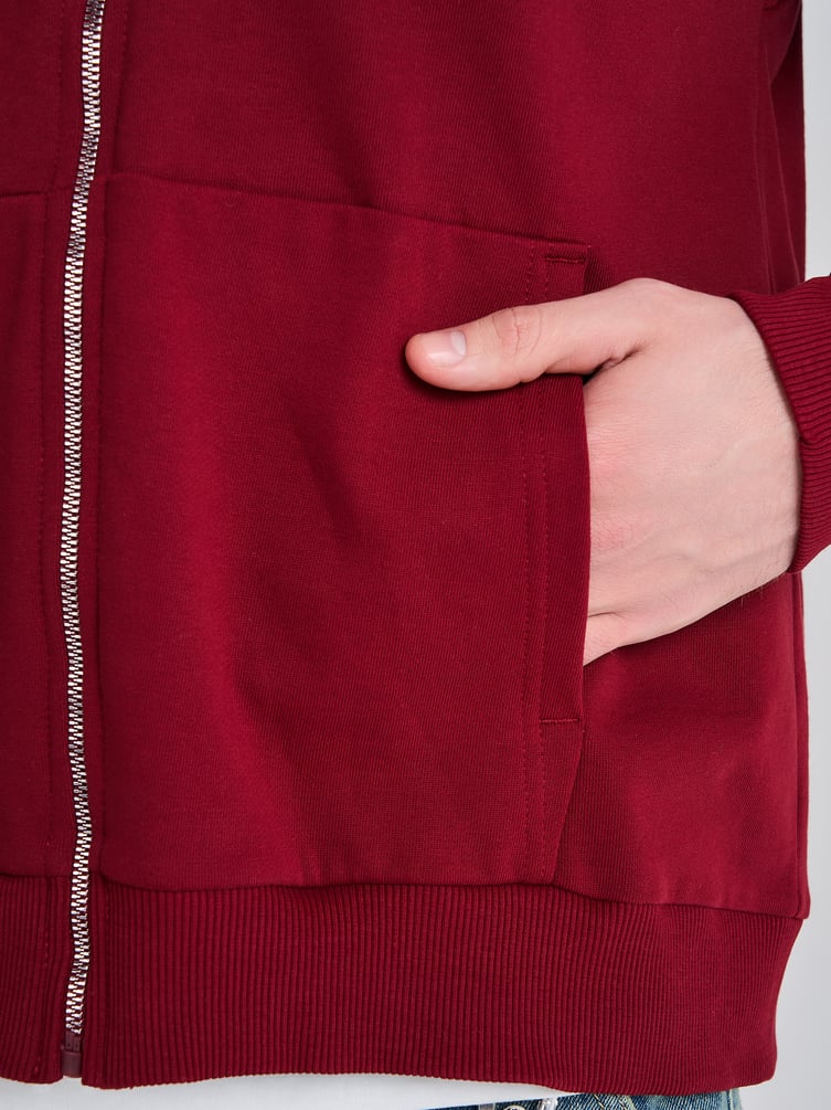 Толстовка с капюшоном без начеса