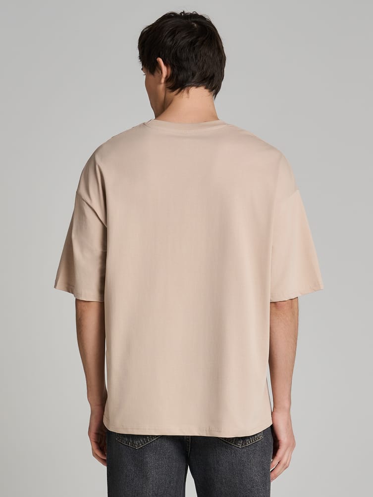 Футболка оверсайз с принтом Мосфильм