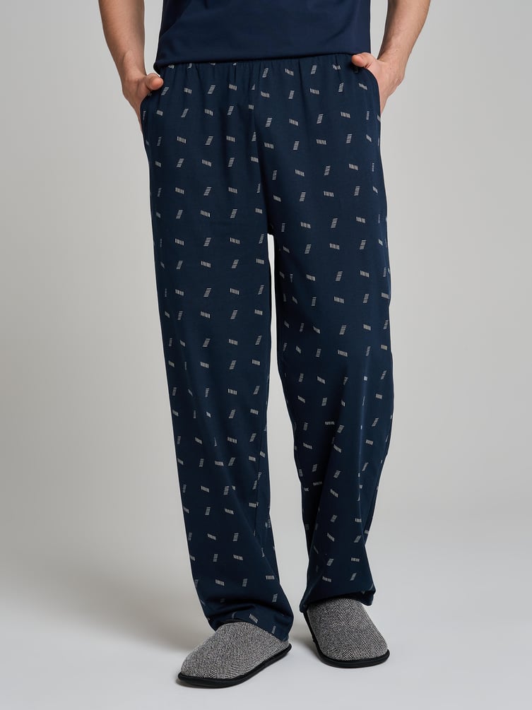 Пижама хлопковая с футболкой и брюками