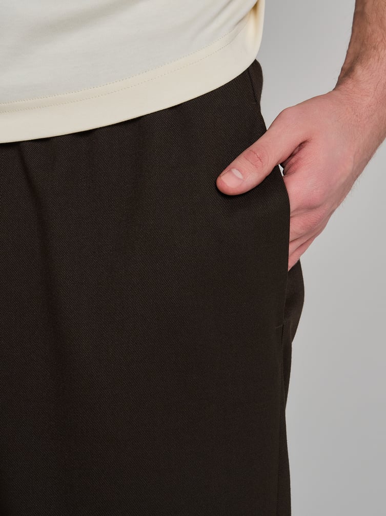 Брюки прямые повседневные без начеса