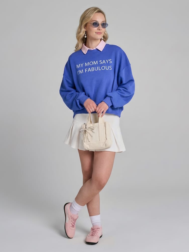 Свитшот с надписью