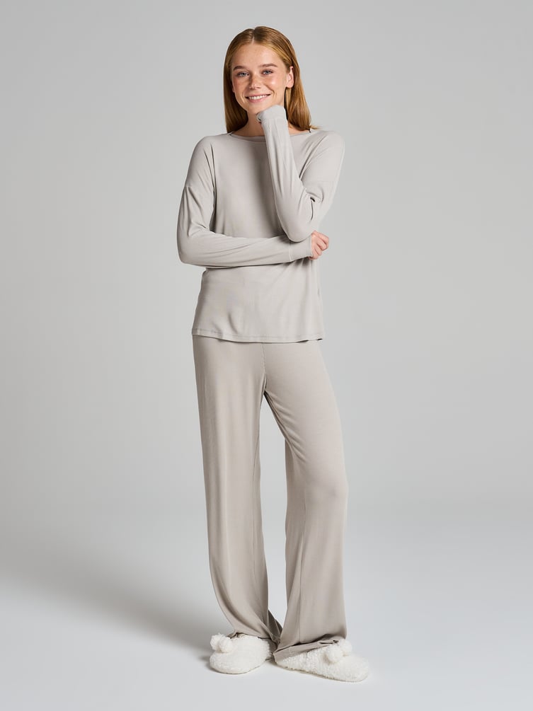 Домашние брюки в рубчик