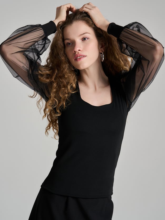 Блузка вечерняя нарядная