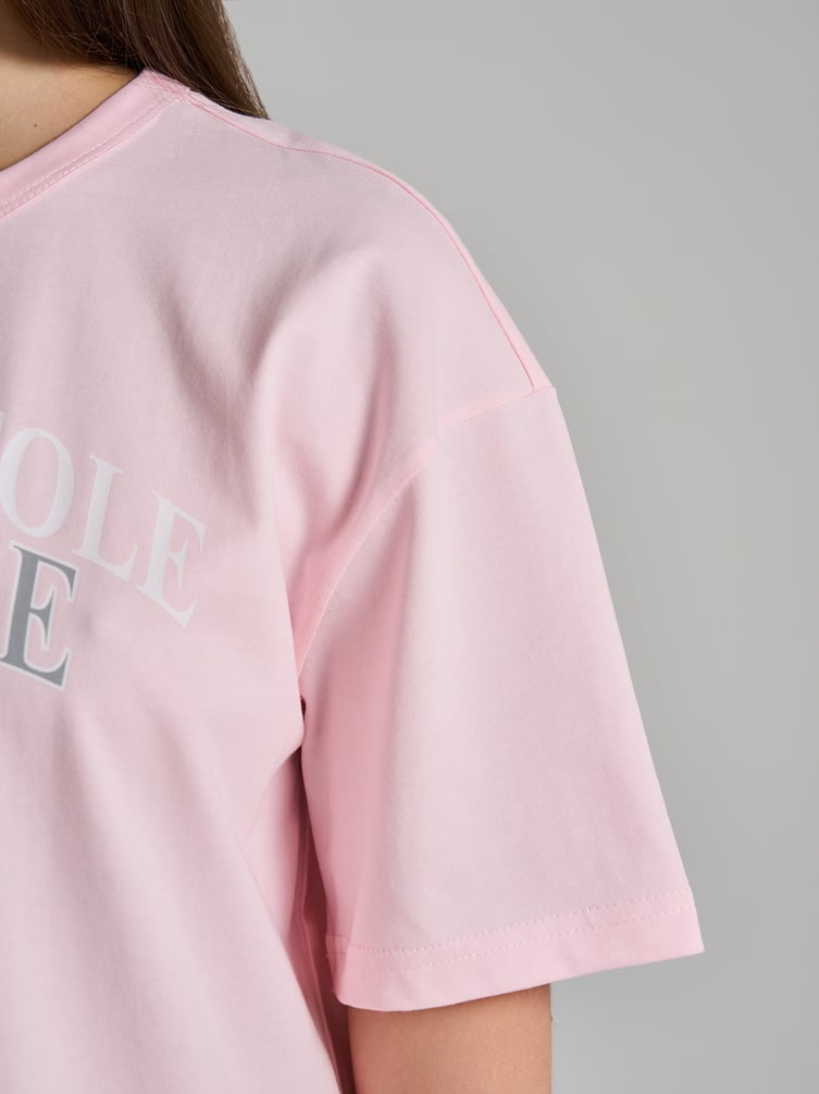 Футболка оверсайз с принтом