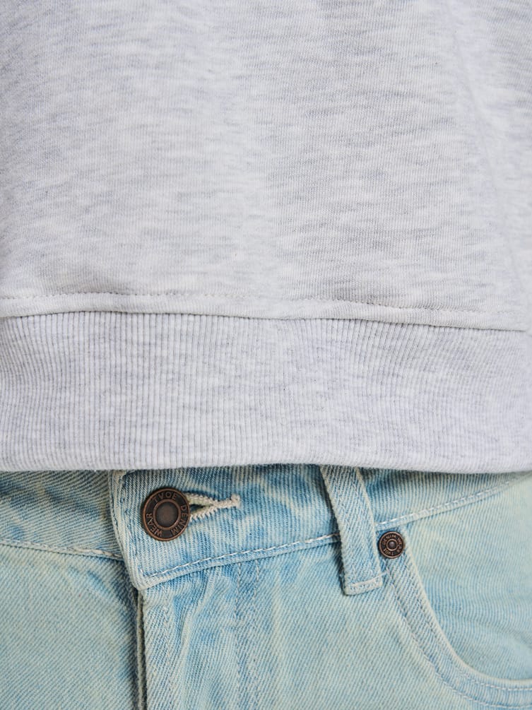 Толстовка поло оверсайз