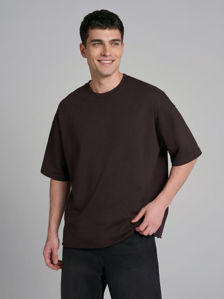 Футболка из хлопка с вареным эффектом