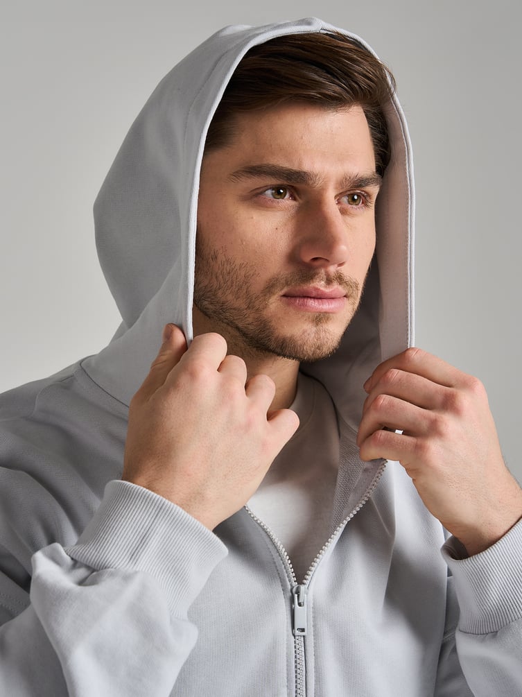 Толстовка оверсайз с принтом на спине