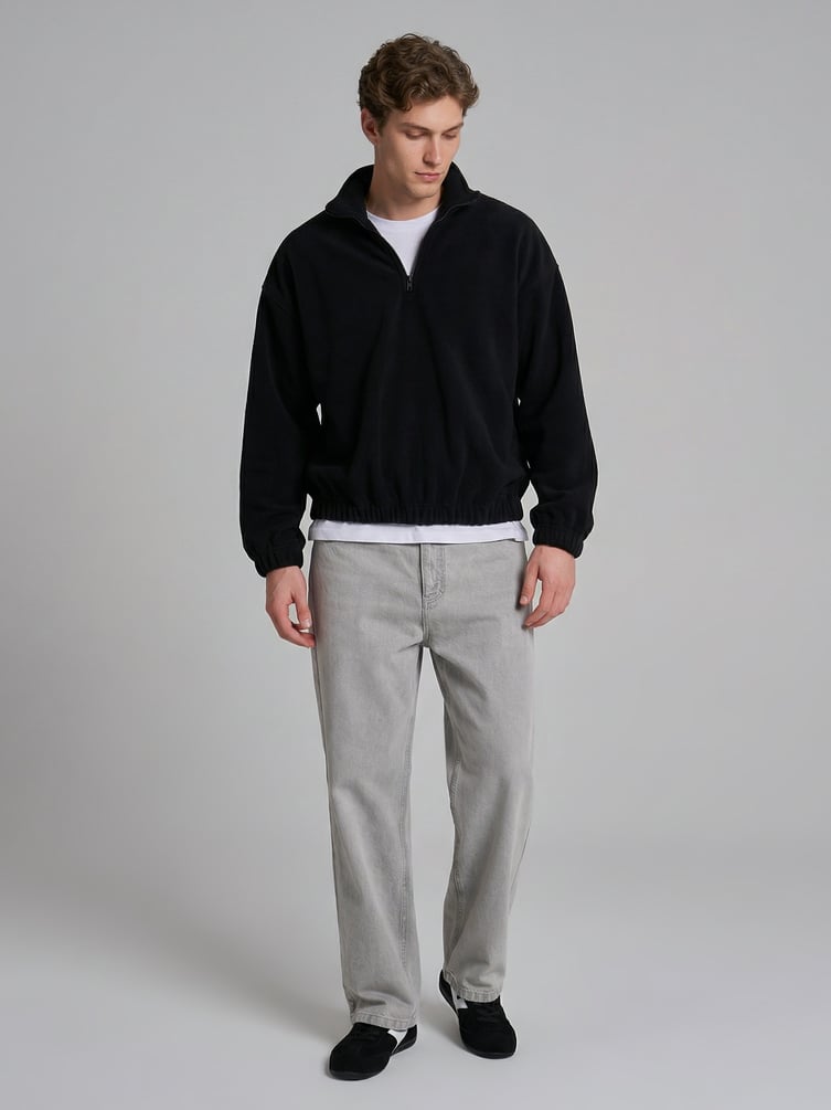 Свитшот флисовый с начесом