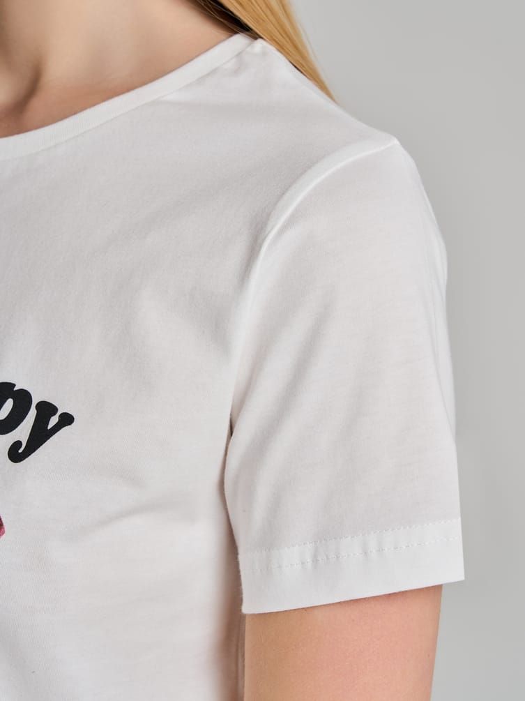 Пижама с принтом и брюками