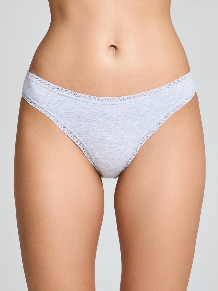 Трусы-слипы - 3 шт. с кружевом