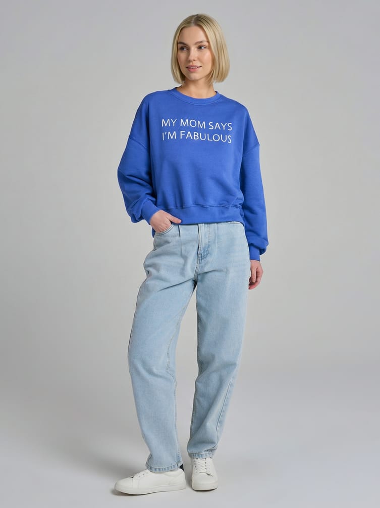 Свитшот с надписью