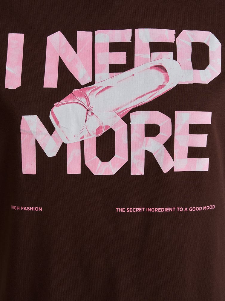 Футболка оверсайз с надписью