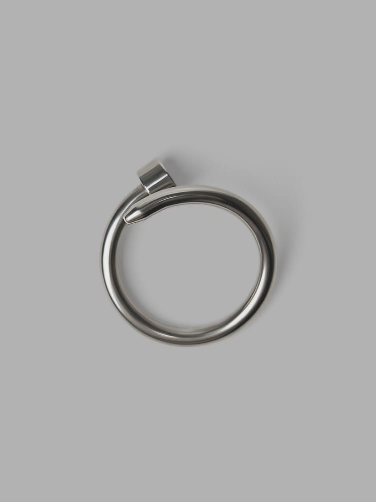 Кольцо незамкнутое гвоздь