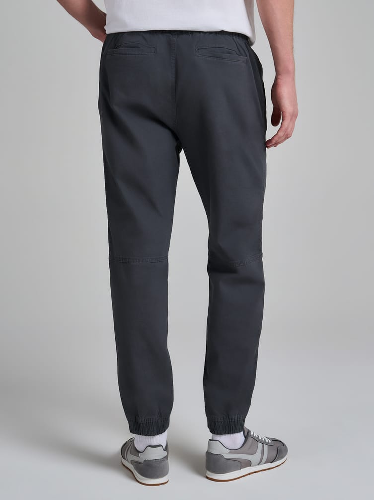 Брюки джоггеры с резинкой по низу