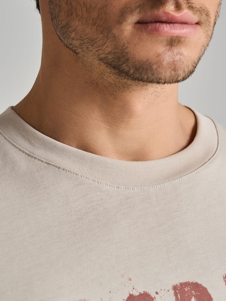 Футболка оверсайз с надписями