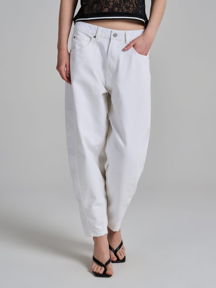 Джинсы Balloon укороченные