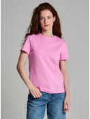 Плотная классическая футболка из хлопка