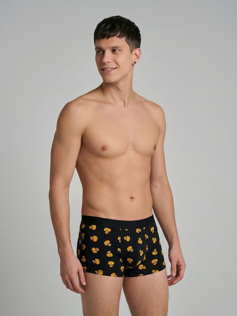 Трусы-боксеры - 2 шт. с принтом уточек