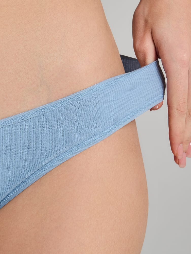 Трусы-слипы - 7 шт. в рубчик