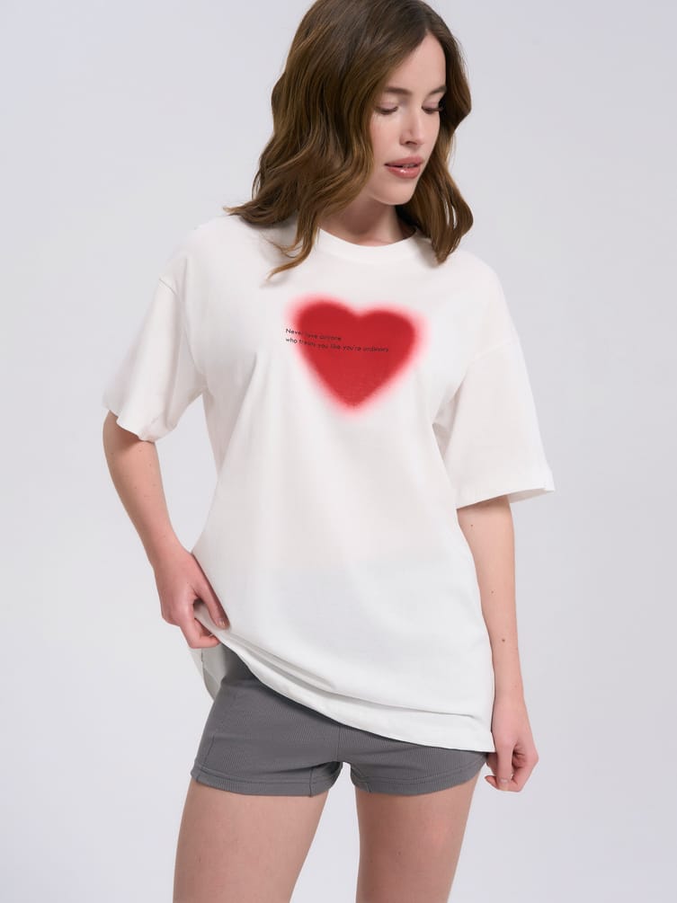 Хлопковая пижама с футболкой и шортами