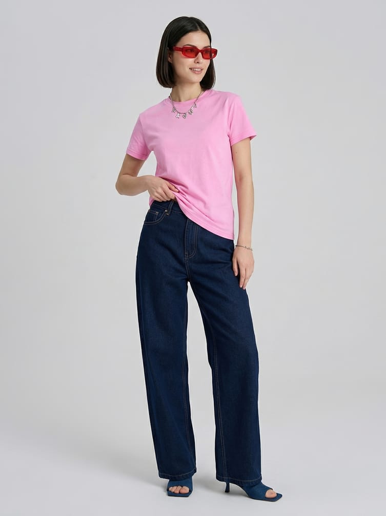 Классическая футболка из хлопка