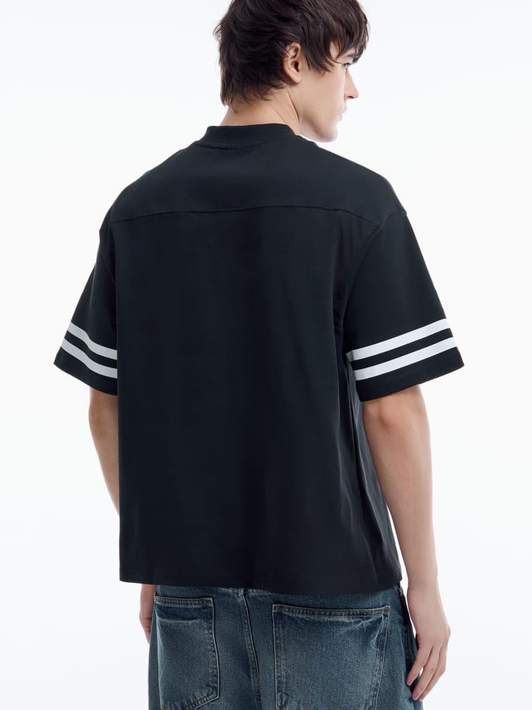 Спортивная футболка оверсайз с принтом