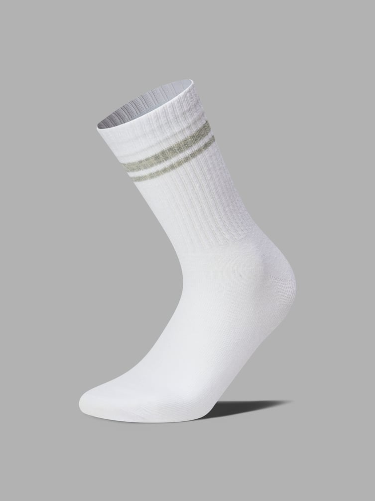 Носки - 3 пары высокие с полоской