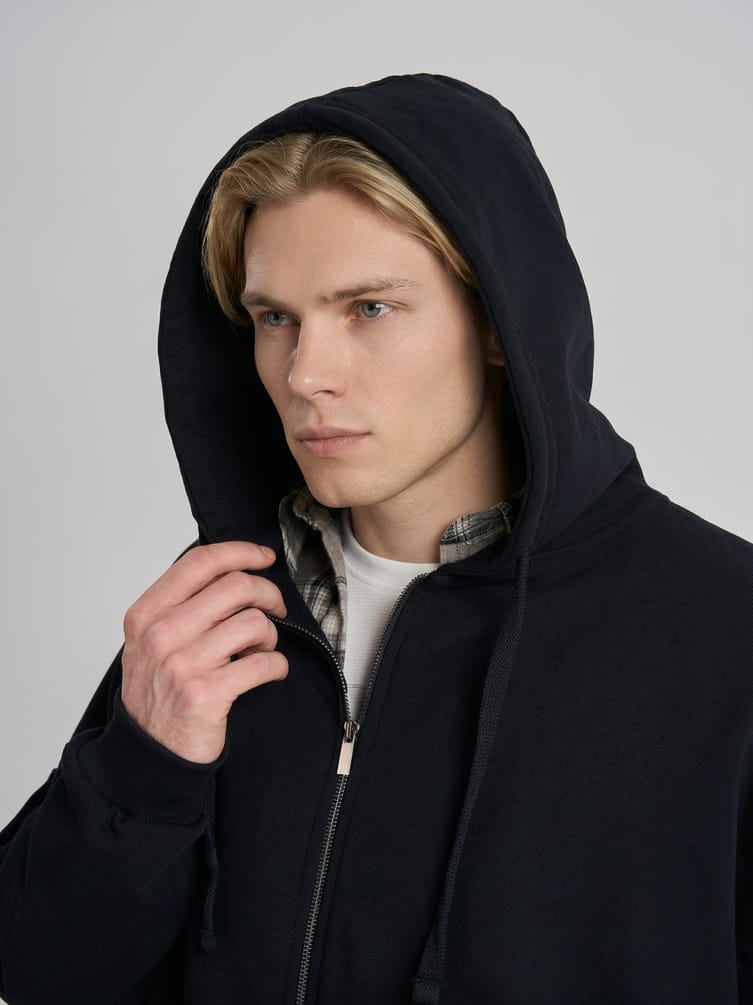 Толстовка оверсайз с капюшоном