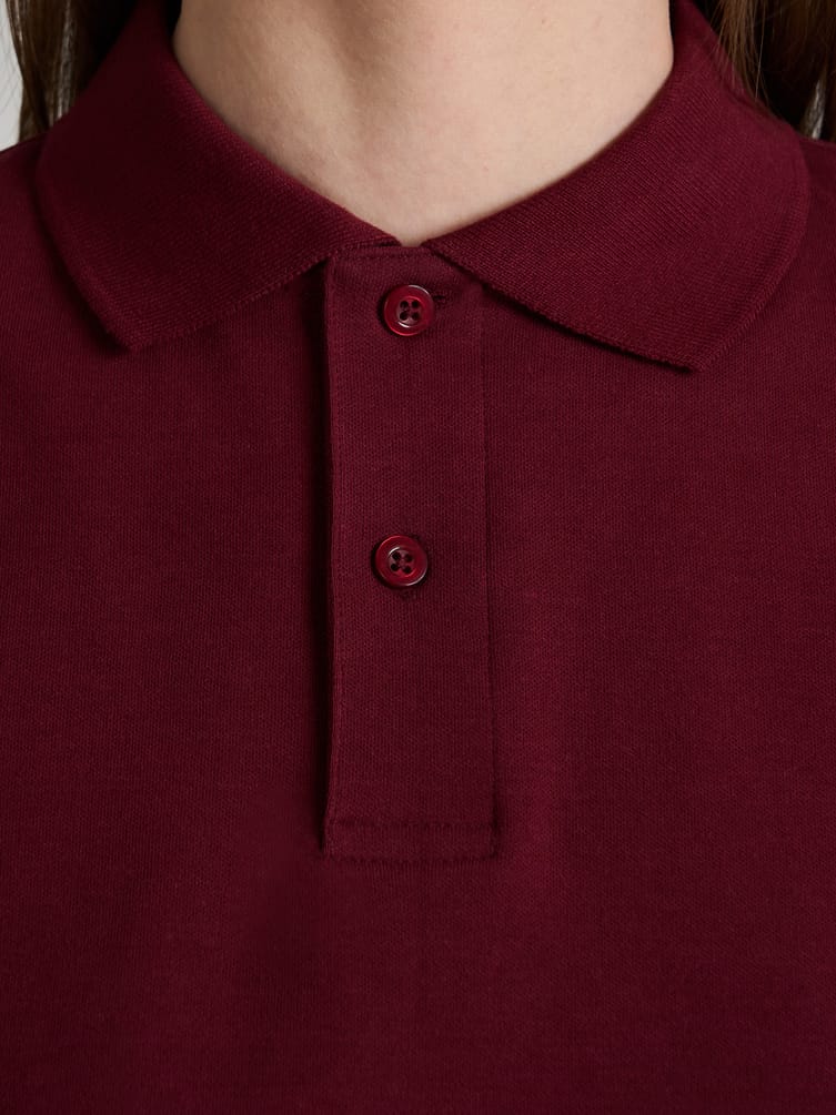 Рубашка-поло с коротким рукавом