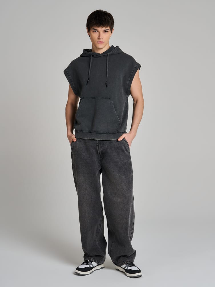 Худи варенка без рукавов