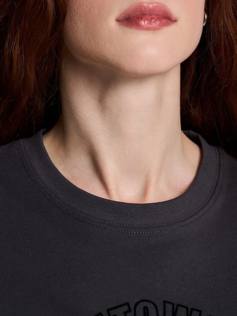 Футболка оверсайз с надписью Brooklyn