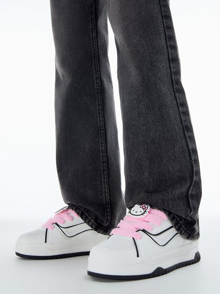 Кроссовки белые Hello Kitty