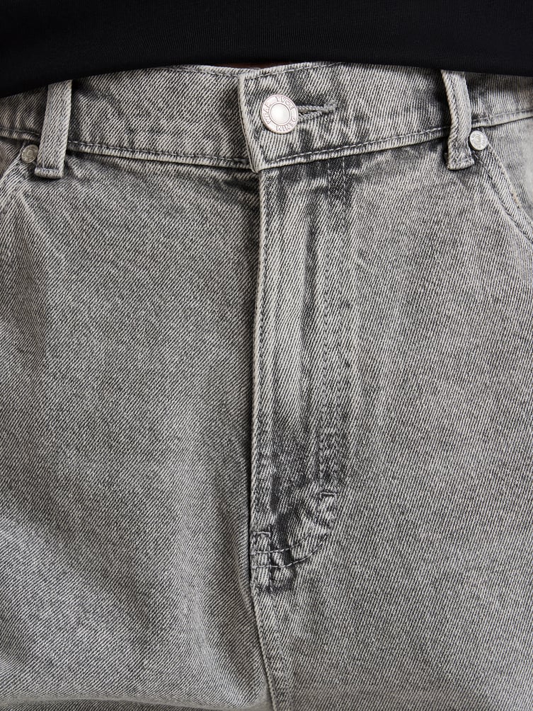 Джинсы багги широкие