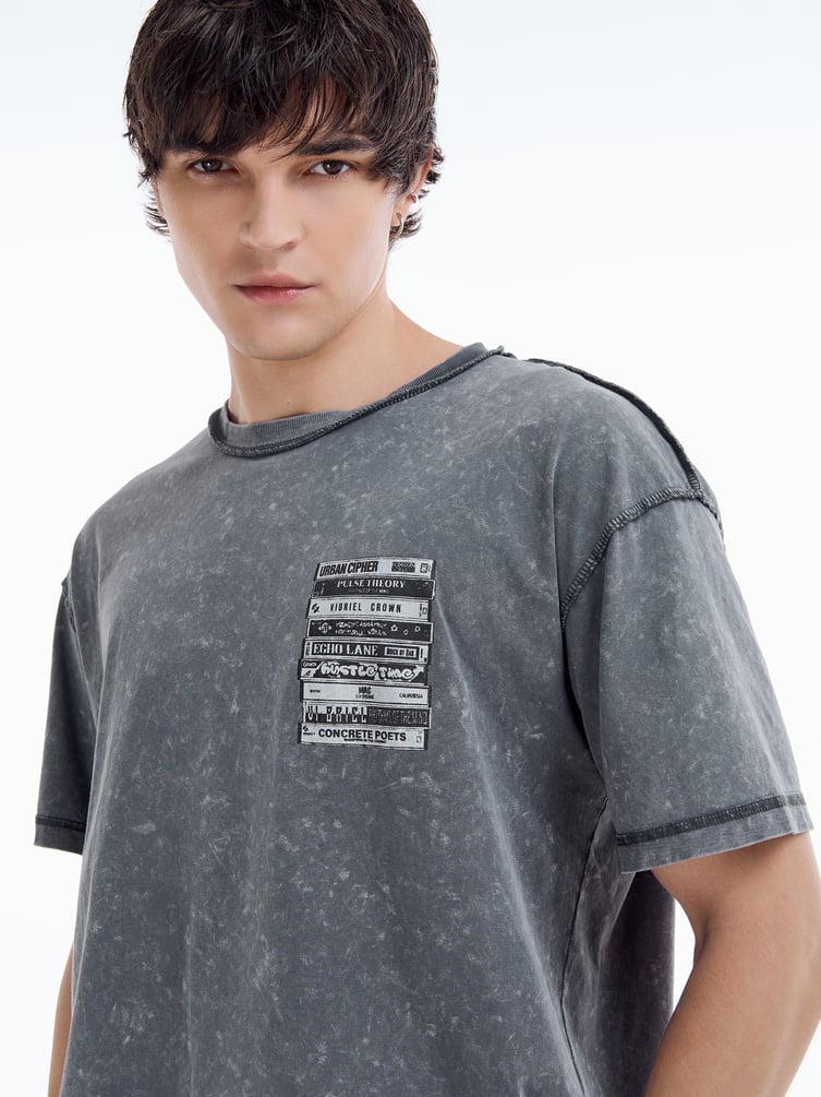 Футболка варенка с принтом