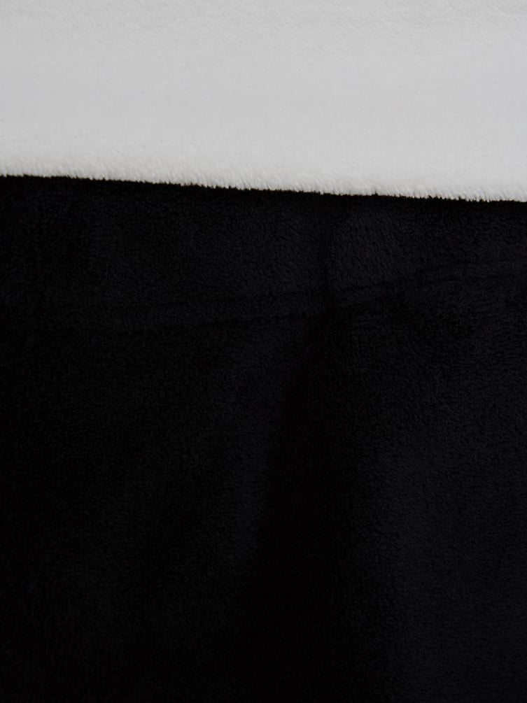 Пижама плюшевая новогодняя с брюками