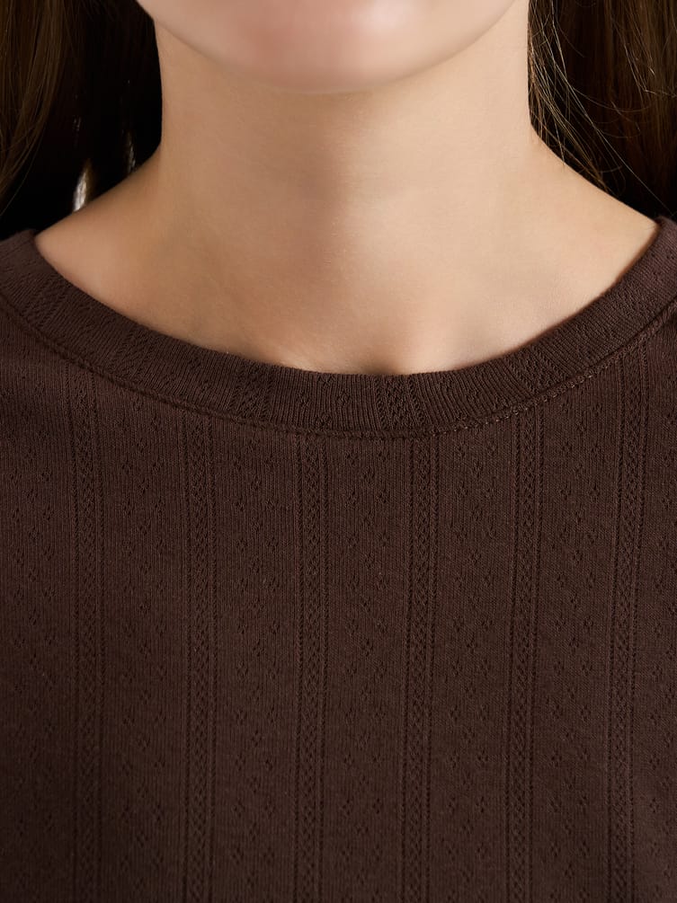 Пижама хлопковая с футболкой и шортами