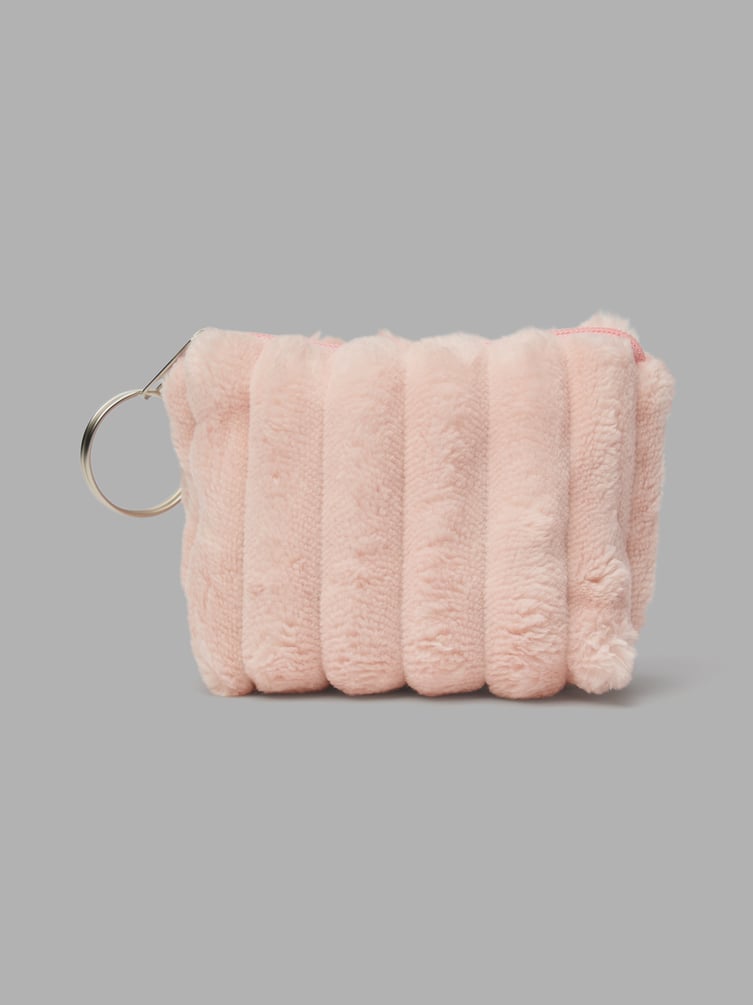 Брелок-кошелек плюшевый