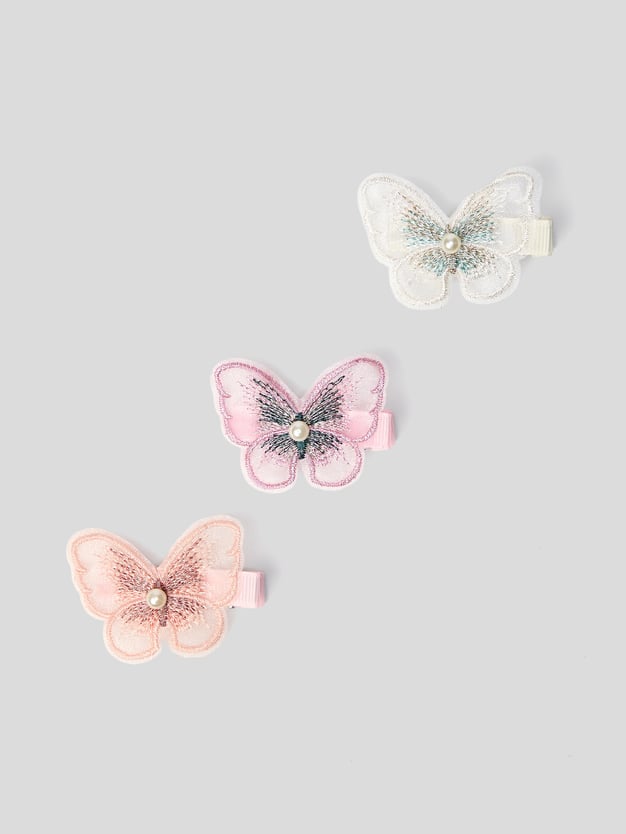 Заколки - 3 шт. бабочки