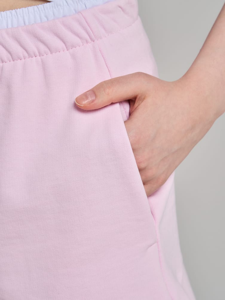 Шорты с эффектом многослойности