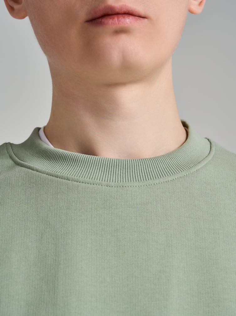 Свитшот базовый однотонный