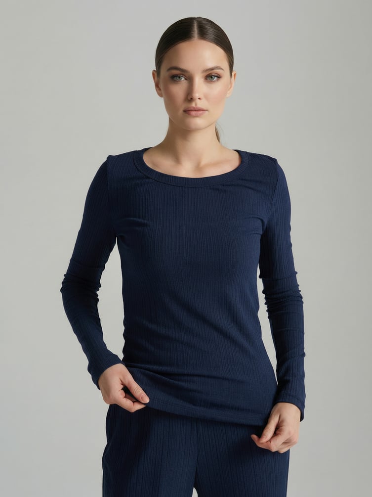 Пижама из вискозы с брюками