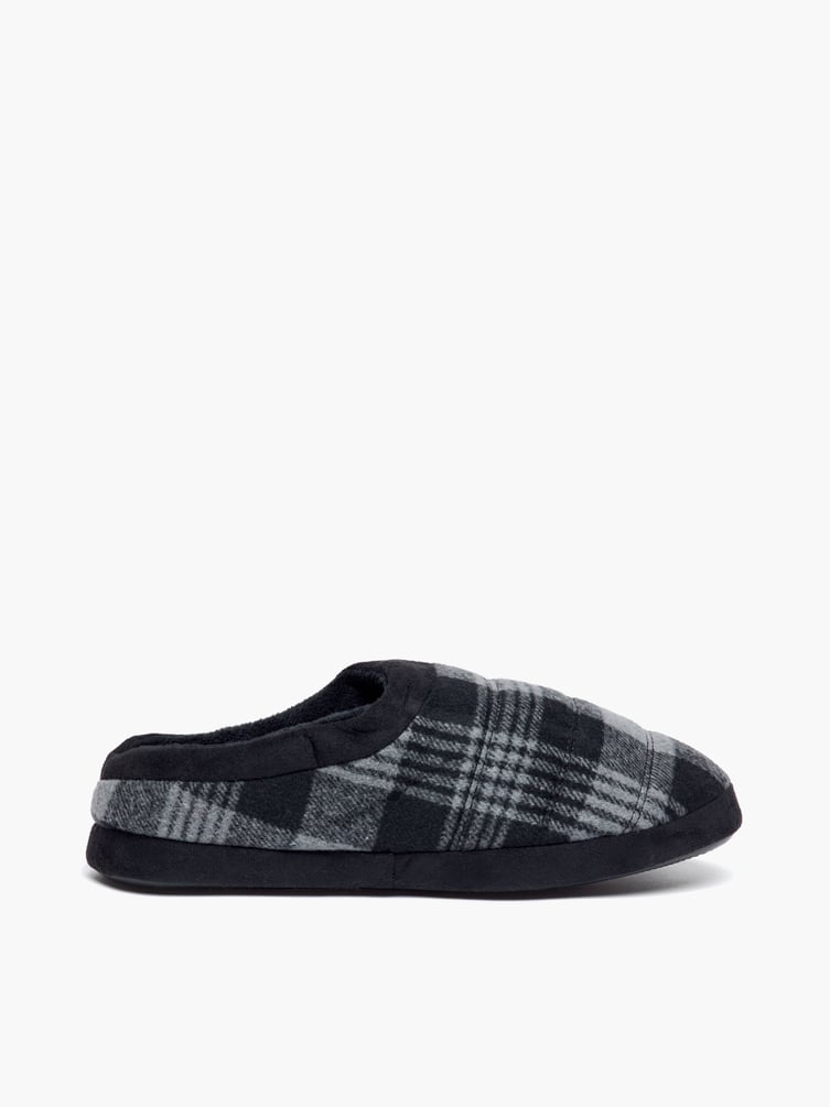 Закрытые тапки в клетку